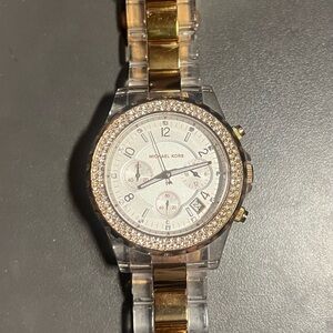 Michael Kors Gold and Silver Watch